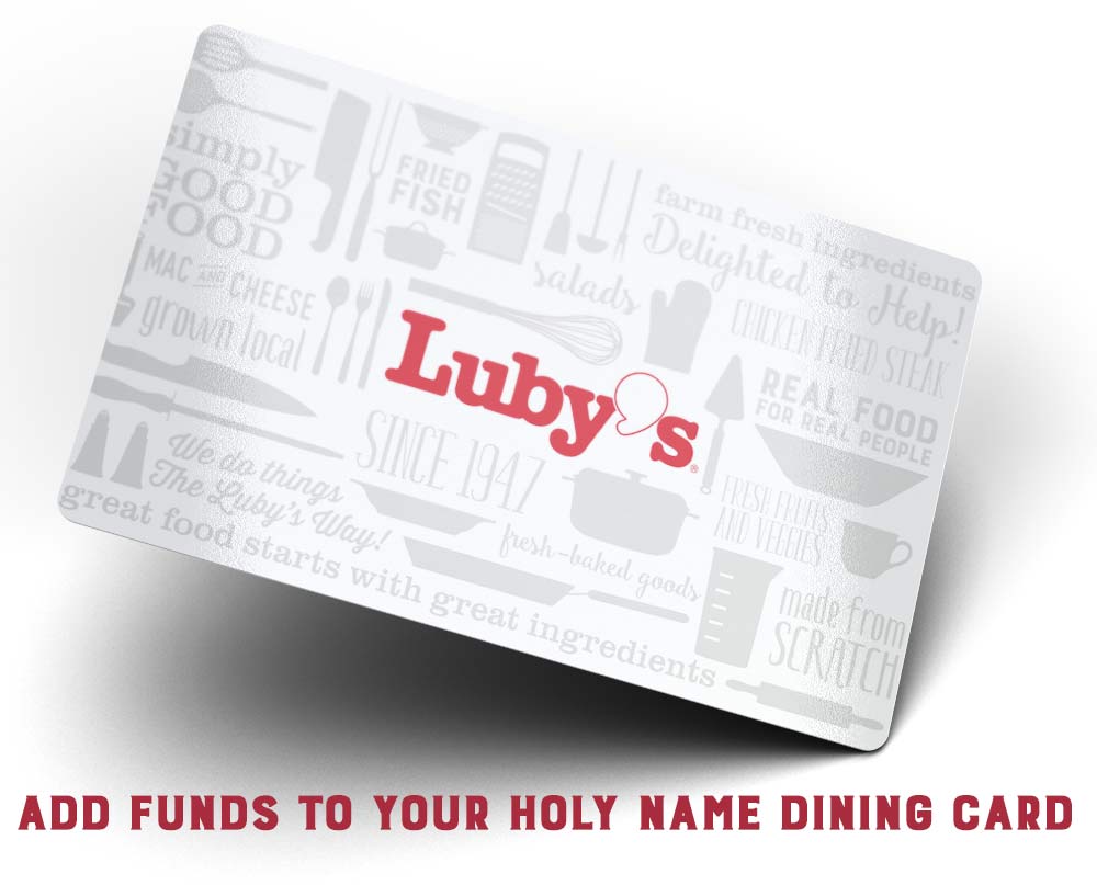 Holy Name Dining Card